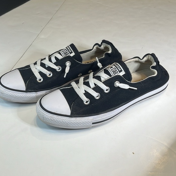 Converse Women’s Chuck Taylor All Star Shoreline Sneakers Size 10. Black Slip On - Picture 3 of 10
